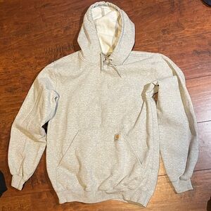Carhartt Light Gray Hooded Sweatshirt